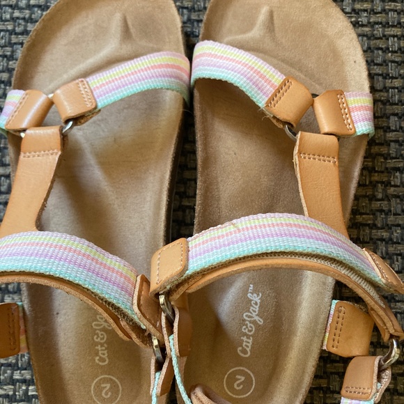 Girl's Cat & Jack Sandals - Picture 2 of 3